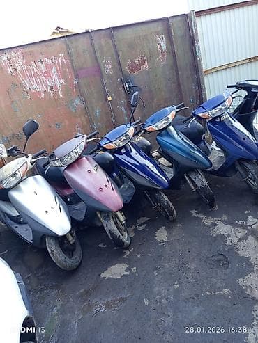 Тип скутера Honda, 50 куб. см, Бензин, Б/у