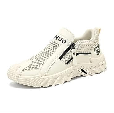 спортивные сумки бишкек: Кроссовки GUHUO, белые - Дизайн: современные slip-on кроссовки без — 2