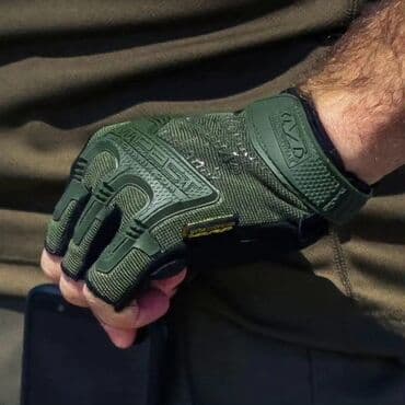 forward apache: Перчатки беспалые Mechanix M-Pact Fingerless Gloves в цвете олива — 2