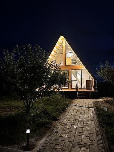 imarat resort: А-фрейм домик, Чолпон-Ата, 8 мест — 8