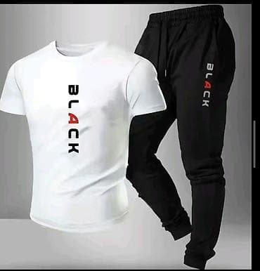 комбинации: Мужской спортивный комплект (футболка + джоггеры) - Дизайн — 5