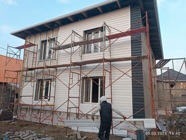 утеплитель для фасада: Демонтажные работы, Ремонт фасада, Фасадный декор | Рамки, Моноблоки, Балясины | Керамогранит, Сайдинг, Сары-Таш | Керамзит, Минеральная вата, Пенопласт Больше 6 лет опыта — 23