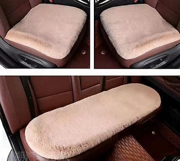 Чехлы Меховые, С подушкой, цвет - Серый, BYD, Новый, Самовывоз, Платная доставка