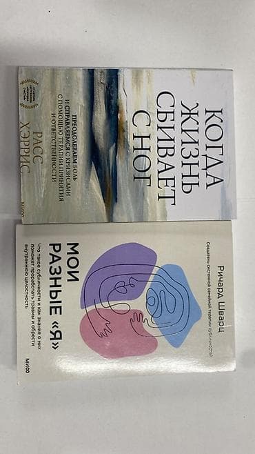 Книги и журналы: Подборка из 4 книг на русском языке: 1) Ричард Шварц — «Мои разные — 1