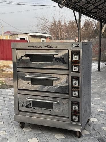 Промышленная хлебопекарная печь (3 уровня) Продаётся профессиональная