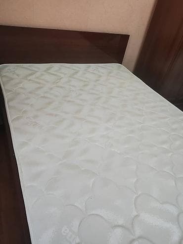 Спальный матрас, Двуспальный, Беспружинный, Жаккард, Матрасы средней жесткости