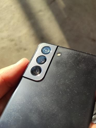 s21 samsung: Samsung Galaxy S21, Б/у, 256 ГБ, цвет - Черный, 1 SIM — 3