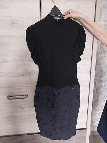 retro casio: Повседневное платье, Турция, Лето, Короткая модель, Трикотаж, Футляр, S — 5