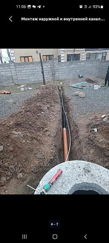 full construction: Канализационные работы под ключ — прокладка наружной канализации - — 6