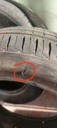 новые шыны: Пара летних шин! отдам за 1000 сом. Состояние хорошее только на обеих — 10