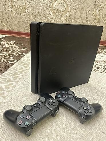 ps4 fat: 1ТБ СЛИМ ПРОШИТЫЙ 15игры есть Игровая консоль Sony PlayStation 4 — 2