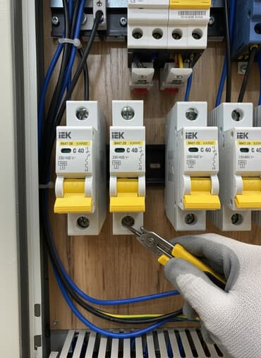 автомат срочно: Электрический автомат, Однофазные, Напряжение: 40 ампер, Новый — 1