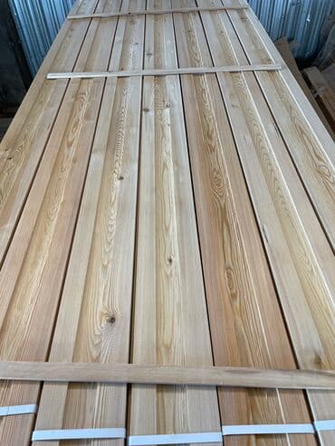 брусы деревянные: Доски, Строганные, Для пола, Лиственница, Влагостойкие — 1