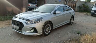 автомаш: Аренда: Хюндай Соната Нюрайс 2020 г/в, серебристого цвета; Депозит — 2