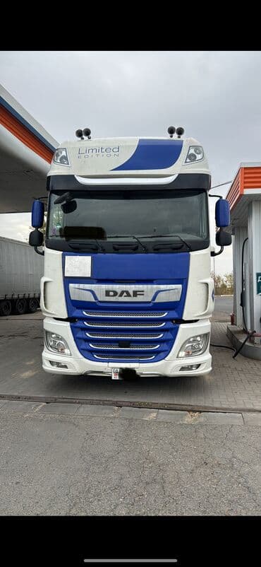 daf xf 95: Тягач, DAF, 2017 г., Тентованный — 7