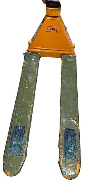 Ручная гидравлическая тележка (рохля) грузоподъёмностью 3000 кг