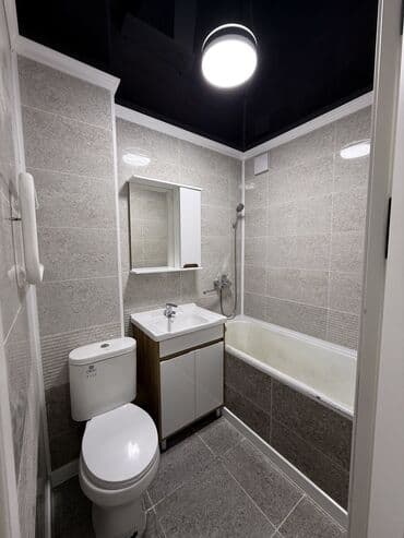 Батирлер: 3 бөлмө, 64 м², 104-серия, 1 кабат, Дизайнердик ремонт — 9