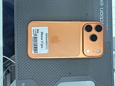 Техника жана электроника: IPhone 17 Pro, 512 ГБ, Ток сары, Куту, 100 % — 3