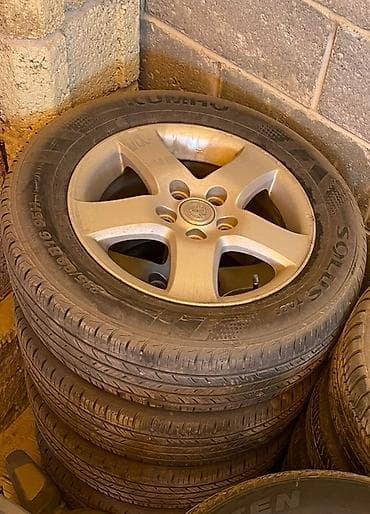 diski r20: Колеса в сборе 215 / 60 / R 16, Лето, Б/у, Комплект, Легковые, Литые, отверстий - 5 — 1