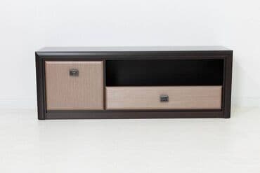 телевизор подставку: Коен - МДФ, Тумба RTV1D1S, Венге магия/Штрокс темный, БРВ Брест — 3