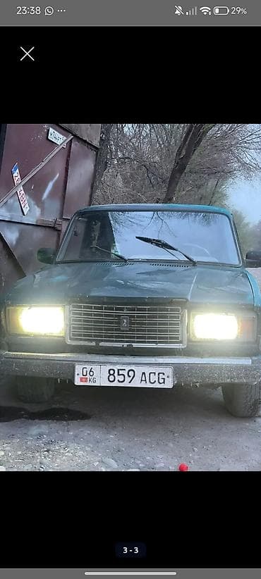 Продажа авто: ВАЗ (ЛАДА) 2107: 2004 г., 1.6 л, Механика, Бензин, Седан — 1