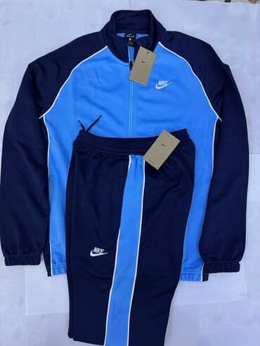 mango: Мужской спортивный костюм, M, Nike, Новый, цвет - Синий, Самовывоз — 1