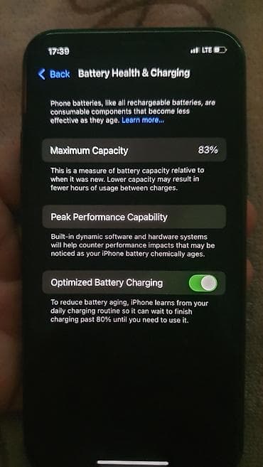 афон 11: IPhone 11 Pro, Б/у, 64 ГБ, Зеленый, Коробка, 83 % — 2