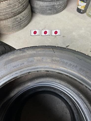 mazda 623: Шины 205 / 55 / R 16, Лето, Комплект, Легковые, Япония, Bridgestone — 4