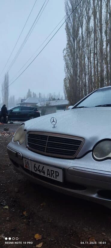 авто с последующим выкупом бишкек саната: Mercedes-Benz C-Class: 2003 г., 2.2 л, Механика, Дизель, Седан — 12
