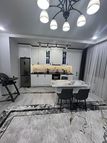 серые кюлоты: 3 комнаты, 98 м², 7 этаж — 3