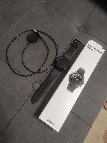 samsung galaxy watch: Samsung Galaxy Watch4 Classic (чёрные) Комплектация: - смарт‑часы — 1