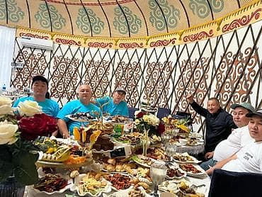 Кызматтар: Традиционный банкет в юрте — организация и обслуживание - Просторная — 1