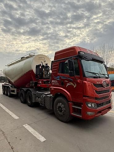 полуприцеп цементовоз: Тягач, Shacman, 2021 г., Цистерна — 6