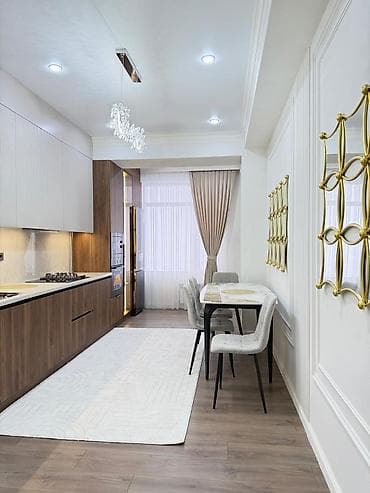 3: 3 комнаты, 88 м², Тунгуч мкр Элитка, 13 этаж, Дизайнерский ремонт — 8