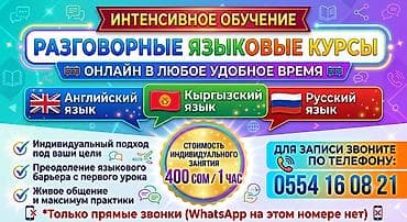 Интенсивные разговорные языковые курсы онлайн в любое удобное время