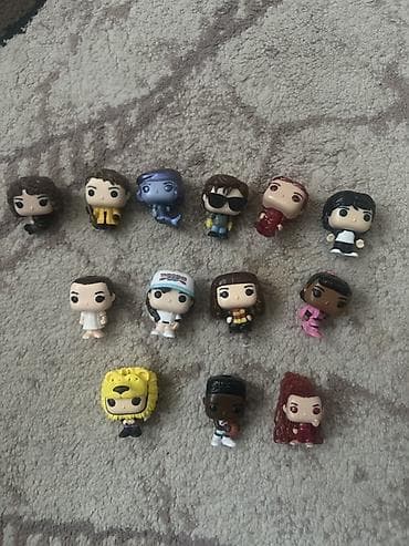 Мини-фигурки Funko Особенности: - Высота примерно 4–5 см каждая