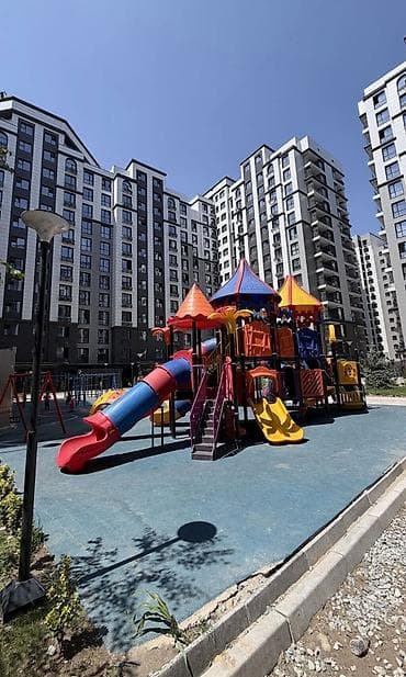 binar: 2 комнаты, 77 м², Асанбай мкр Элитка, 10 этаж, Евроремонт — 2