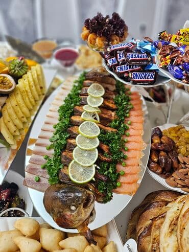 повар с выездом на дом: Сертифицированный повар на выезд, банкеты, тои, кыз узатуу, ширине — 3