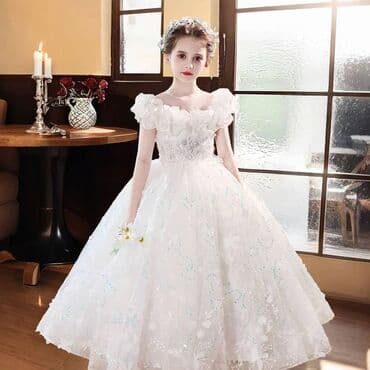 школьная одежда для девочек: Детское платье, Новый — 13