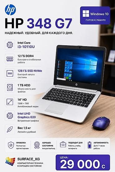 Для учебы, Б/у, Intel Core i3, В рассрочку