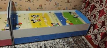 кресло кровать бу купить: Детская односпальная кровать, Для девочки, С бортиком, ДСП — 1