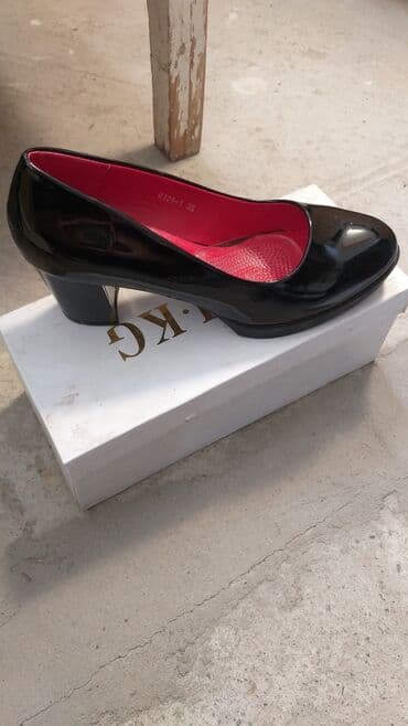 туфли черные с открытым носиком: Туфли 38 размерановая — 3