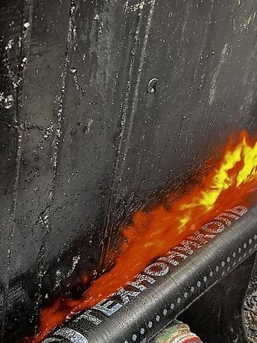 Пол иштери: Праймер и наплавляемая гидроизоляция фундамента/подземных стен - — 6