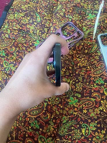 iphone adapter: IPhone 14 Pro, Б/у, 128 ГБ, Черный, Чехол, 90 % — 3