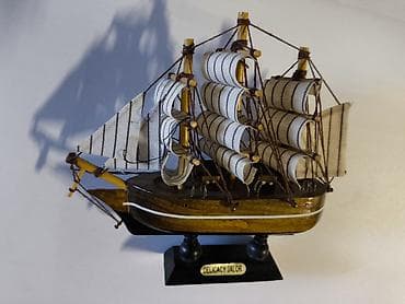 корабль: Декоративная модель парусного корабля «Delicacy Jalor» - Материал — 2