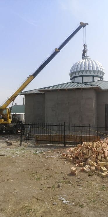 прайс лист на строительные работы бишкек 2025: Кран | Стрела 21 м 5 т | Борт 5 кг — 5