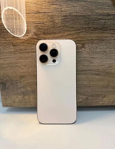 ipone 5: IPhone 16 Pro, Новый, 256 ГБ, Matte Gold, Зарядное устройство, Защитное стекло, Чехол, 91 % — 2