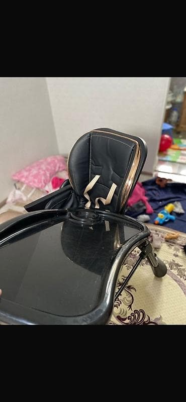 шкафы бишкек: Детский стульчик для кормления - Цвет: черный с золотистыми вставками — 2