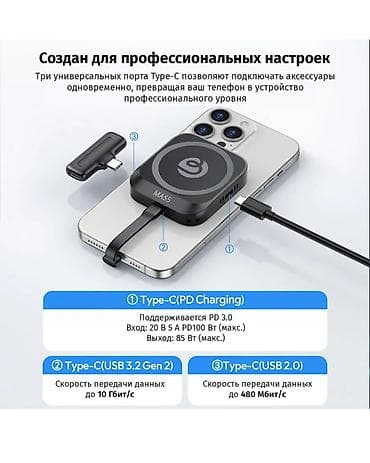 🚀 MagSafe SSD 2TB для iPhone 15 / 16 / 17 Pro — Готовый комплект для — 5
