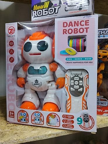 Танцующий робот DANCE ROBOT с пультом ДУ - Функции: поёт, танцует